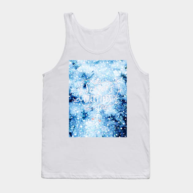 Seasons Greetings No. 2 Tank Top by asanaworld